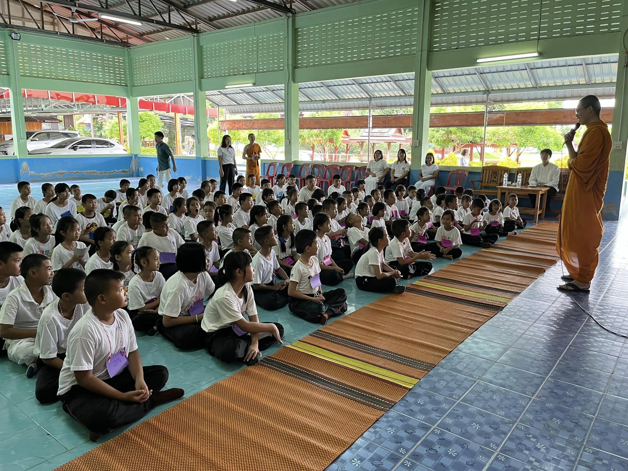 รงเรียนบ้านไร่ จัดอบรม “โครงการให้เด็กๆมีสมาธิ”